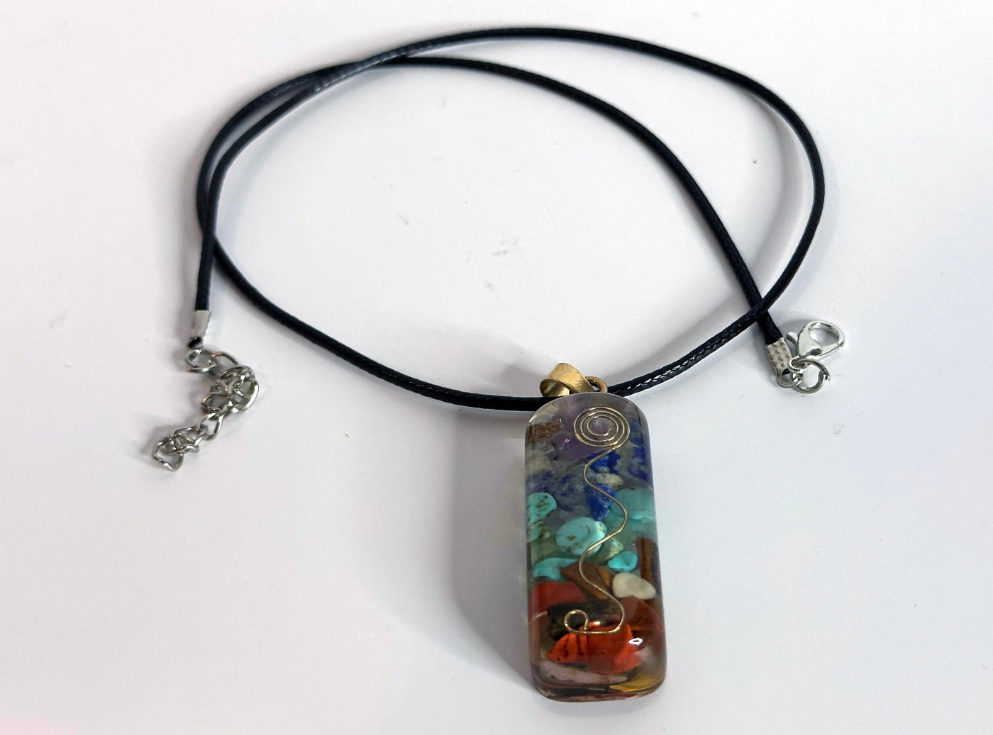 Orgonite Source Necklace w/ Crop Circle Energy